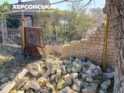 Російські терористи масовано накривають вогнем населені пункти Херсонського району