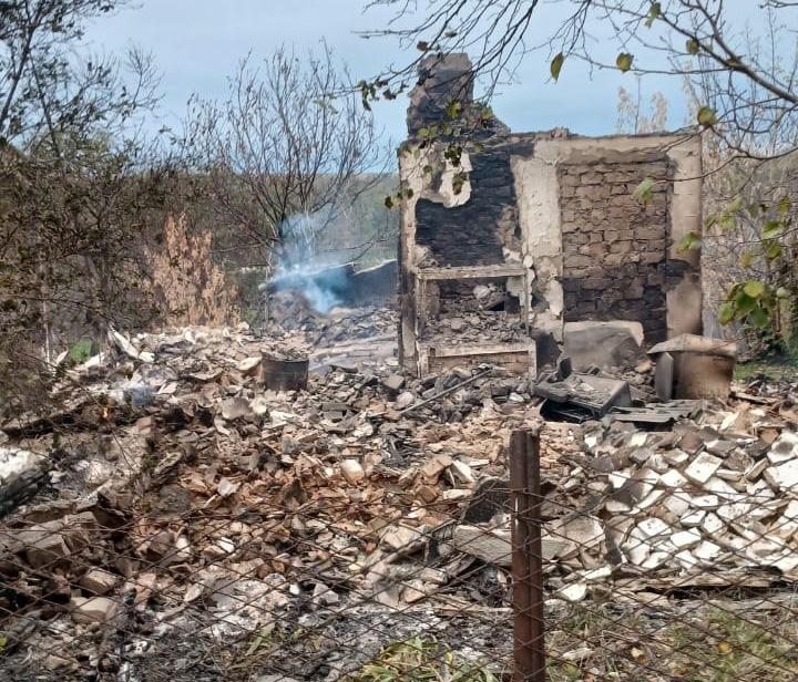 Російські, дрони, зруйнували, житлові, будинки, Новоолександрівці, Упродовж, вихідних, російські, війська, атакували, село, Новоолександрівка, Бериславського, району, Херсонської, області