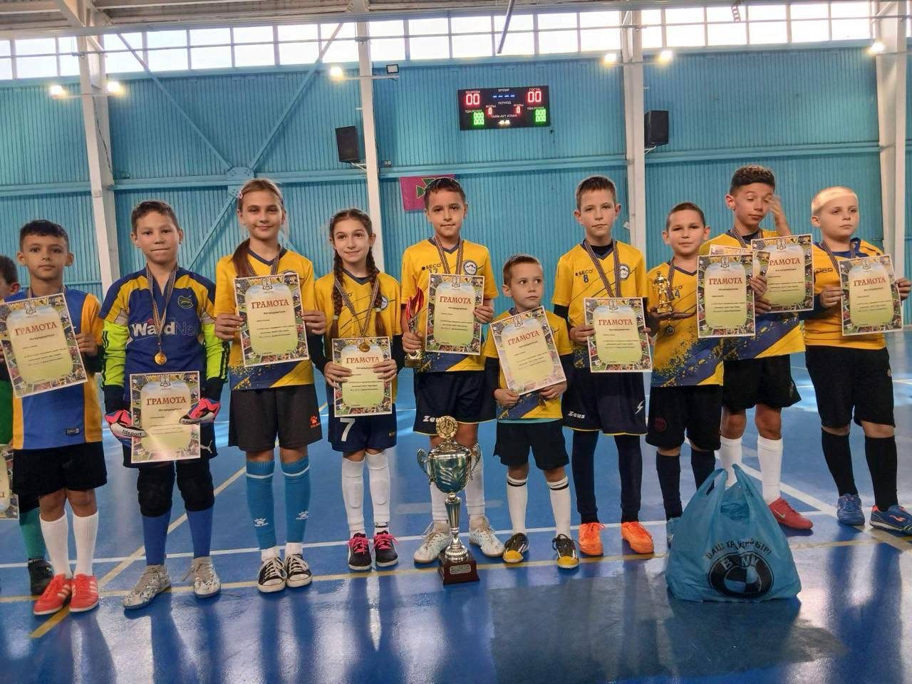 Херсонські, спортсмени, посіли, друге, місце, турнірі, пам’яті, Героя, України, Дмитра Моторного, юні, футболісти, ДЮСШ Херсон