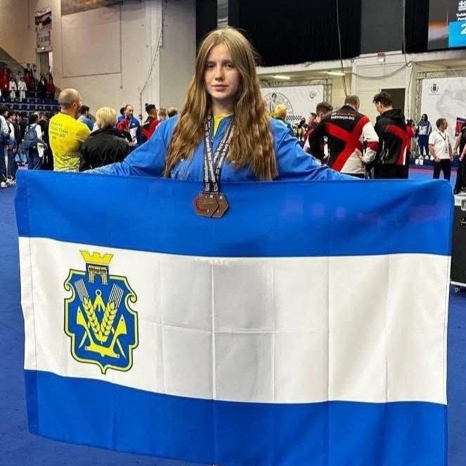 Спортсменка, Херсонщини, виборола, дві, бронзові, медалі, чемпіонаті, світу, таеквон-до, Представниця, Херсонської, області, Аліна Немерець, XXIII Чемпіонаті Світу з Таеквон-До І.Т.Ф.,  юніорів, дорослих, ветеранів, Національну, збірну, України, представляли