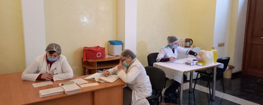 Херсон, вокзал, вакцинація