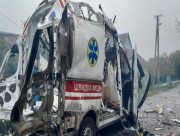 Росіяни атакували карету швидкої допомоги яка перевозила поранених людей