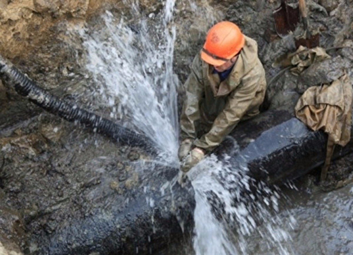 Херсон,авария водопровода,Херсонводоканал