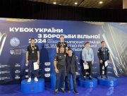 Херсонські борці вибороли нагороди на Кубку України