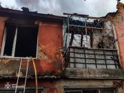 ДСНС Херсонщини врятувала людину під час ліквідації пожеж після атаки РФ